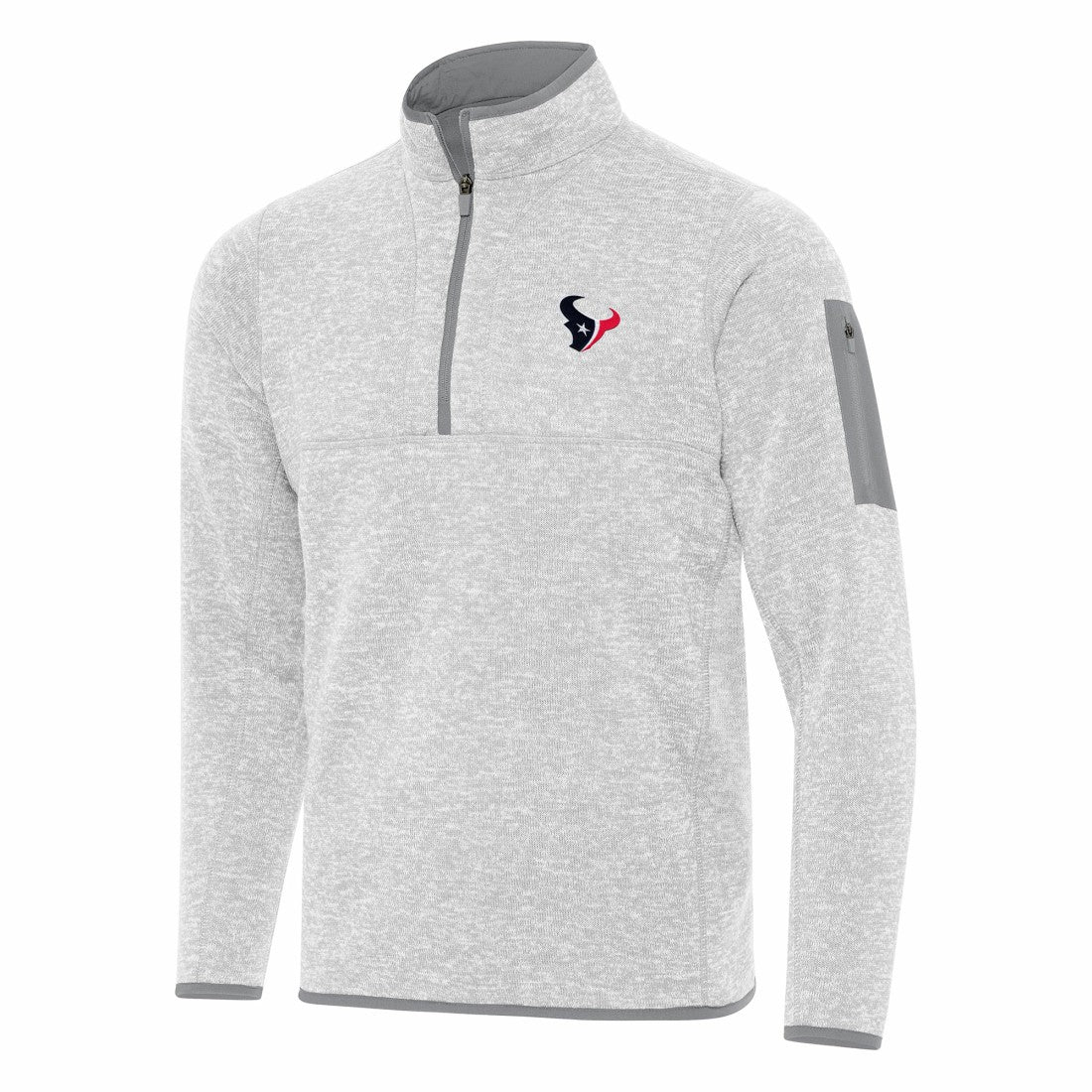 Houston Texans  Antigua Fortune Quarter-Zip Pullover Jacket