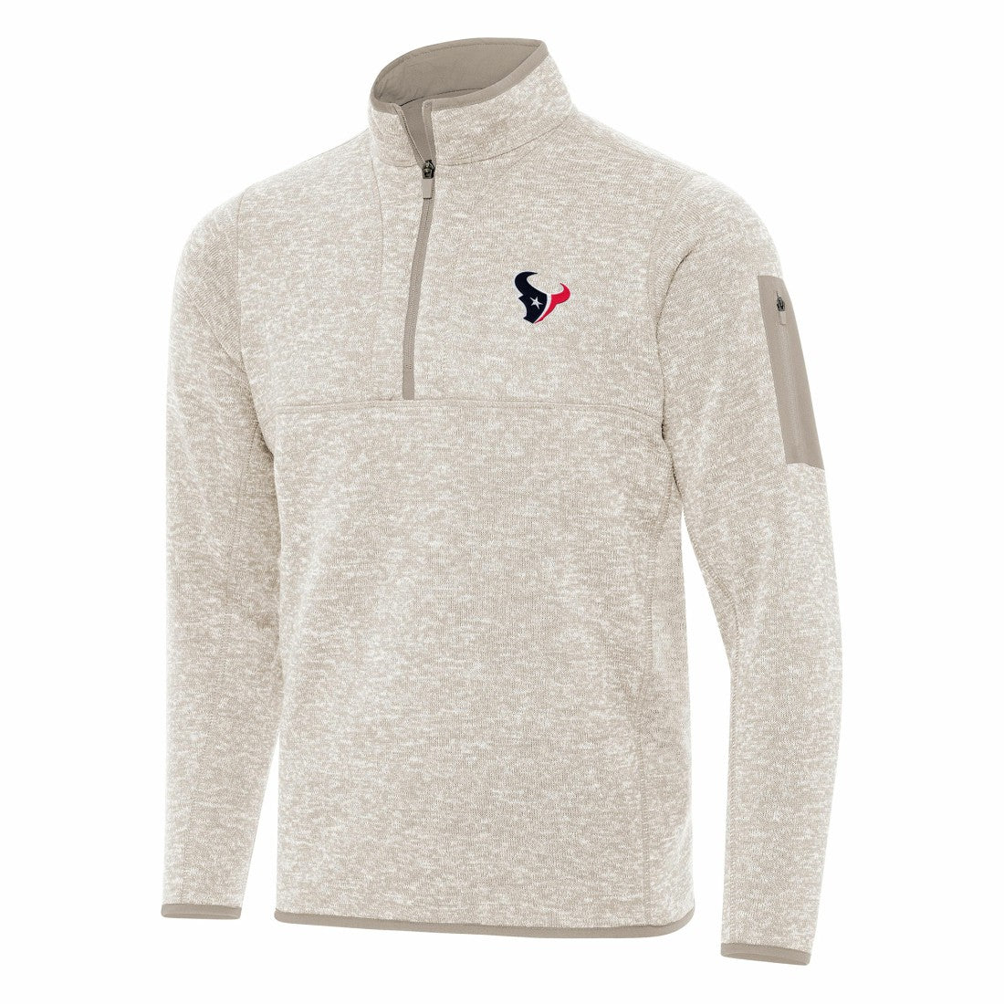 Houston Texans  Antigua Fortune Quarter-Zip Pullover Jacket