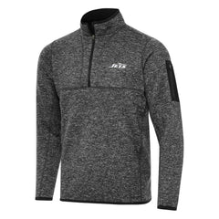 New York Jets  Antigua Fortune Quarter-Zip Pullover Jacket