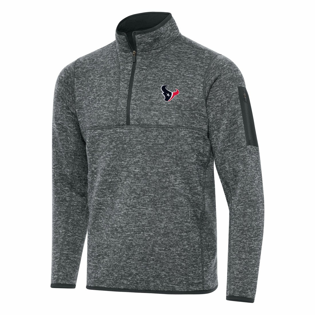 Houston Texans  Antigua Fortune Quarter-Zip Pullover Jacket