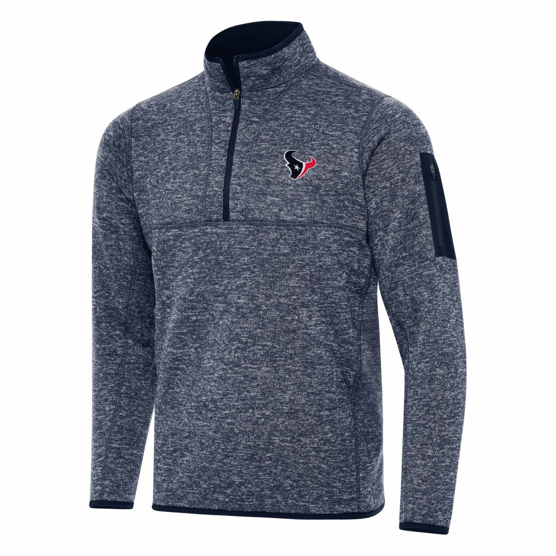 Houston Texans  Antigua Fortune Quarter-Zip Pullover Jacket