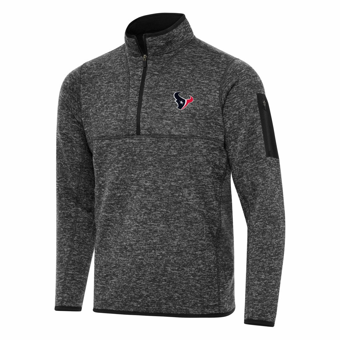 Houston Texans  Antigua Fortune Quarter-Zip Pullover Jacket