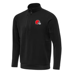 Cleveland Browns  Antigua Generation Quarter-Zip Pullover Top