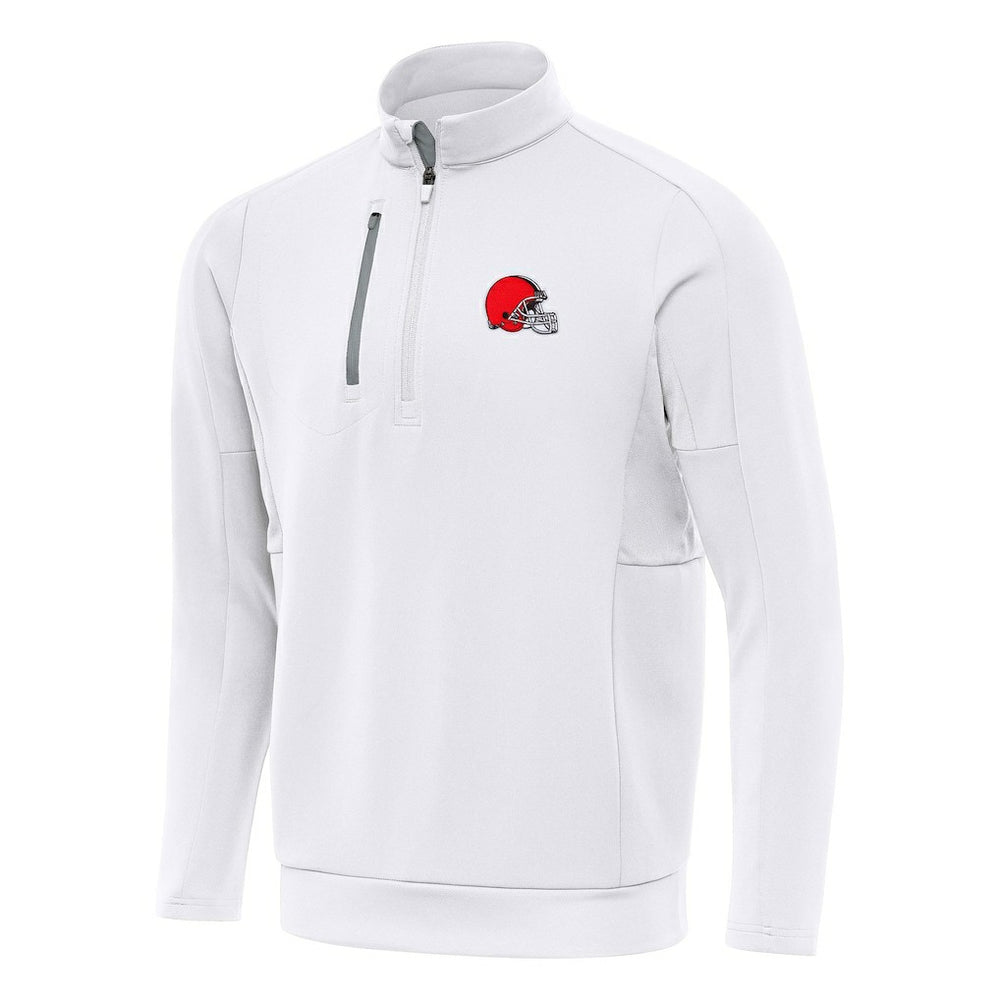 Cleveland Browns  Antigua Generation Quarter-Zip Pullover Top