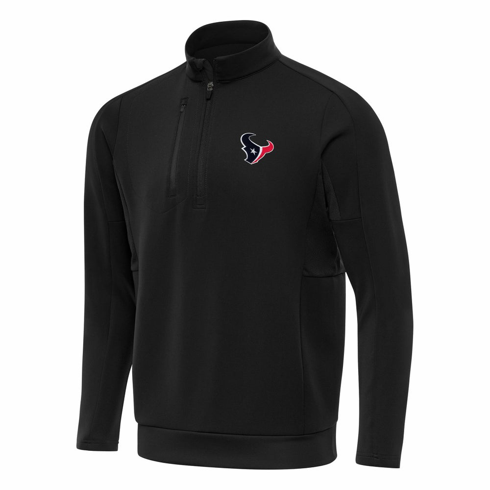 Houston Texans  Antigua Generation Quarter-Zip Pullover Top