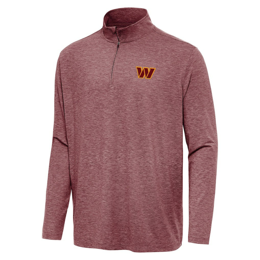 Washington Commanders  Antigua Hunk Quarter-Zip Jacket