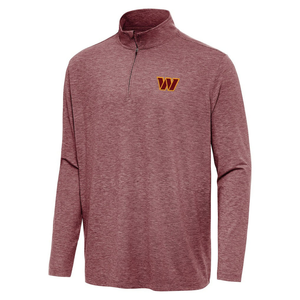 Washington Commanders  Antigua Hunk Quarter-Zip Jacket