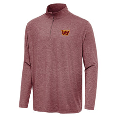 Washington Commanders  Antigua Hunk Quarter-Zip Jacket