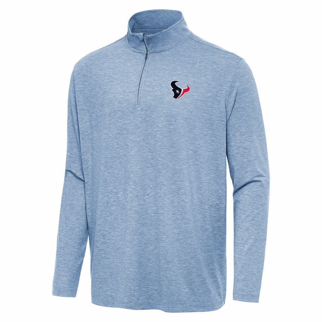 Houston Texans  Antigua Hunk Quarter-Zip Jacket