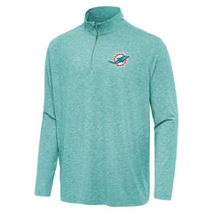 Miami Dolphins  Antigua Hunk Quarter-Zip Jacket