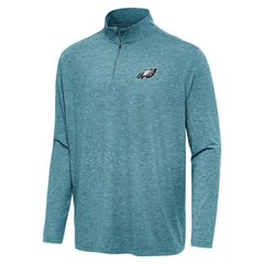 Philadelphia Eagles  Antigua Hunk Quarter-Zip Jacket