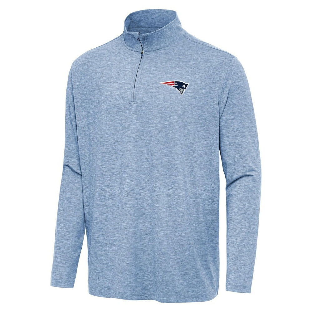 New England Patriots  Antigua Hunk Quarter-Zip Jacket