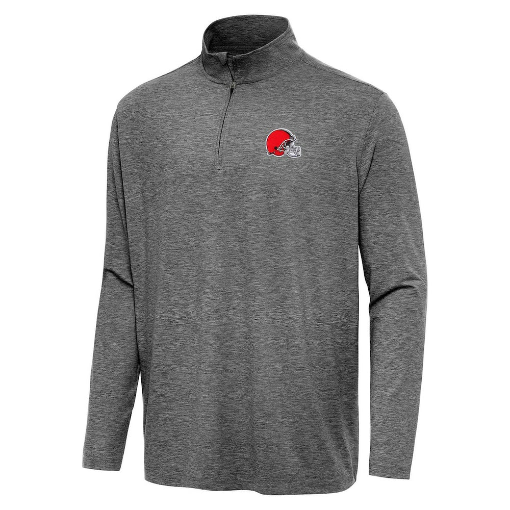 Cleveland Browns  Antigua Hunk Quarter-Zip Jacket