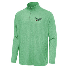 Philadelphia Eagles  Antigua Hunk Quarter-Zip Jacket