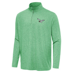 Philadelphia Eagles  Antigua Hunk Quarter-Zip Jacket