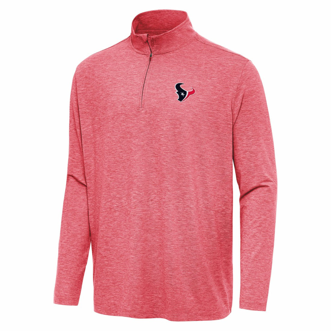Houston Texans  Antigua Hunk Quarter-Zip Jacket