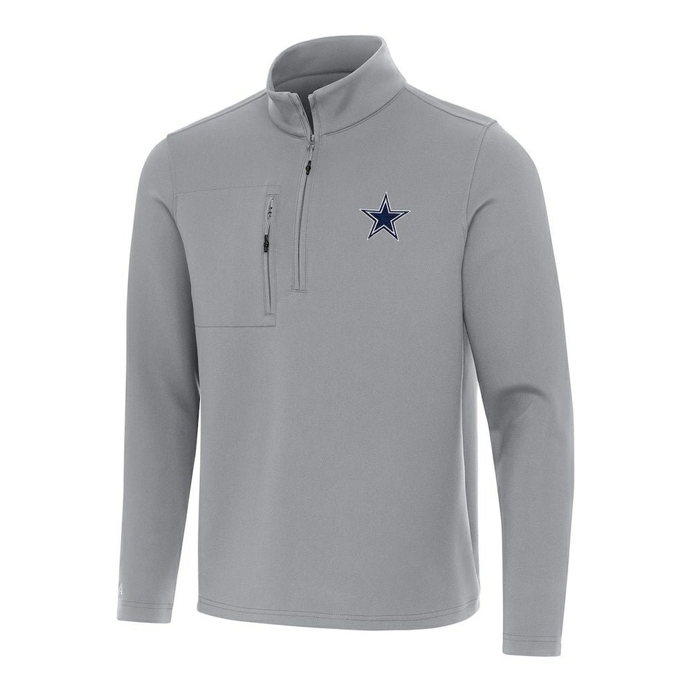 Dallas Cowboys  Antigua Insider Quarter-Zip Pullover Top