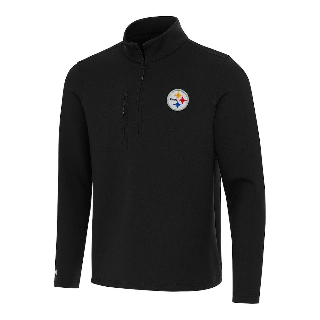 Pittsburgh Steelers  Antigua Insider Quarter-Zip Pullover Top