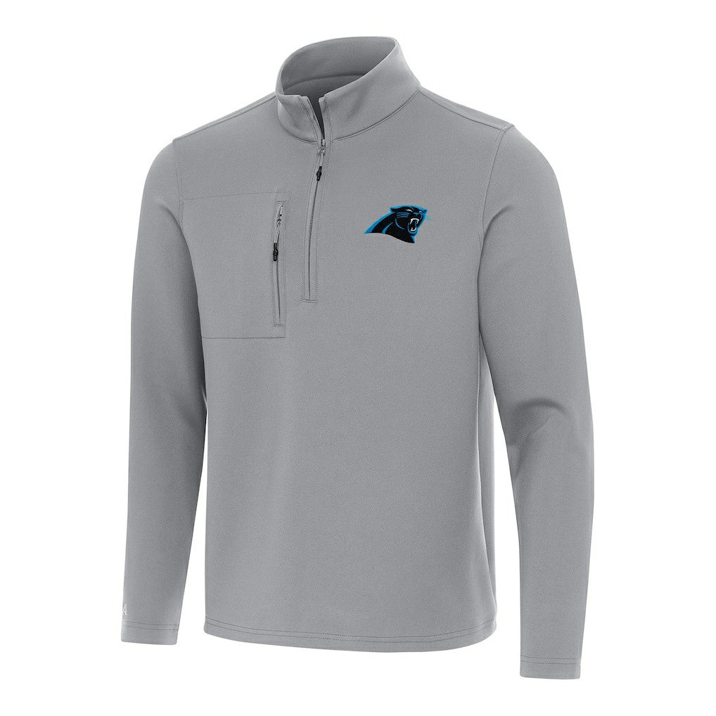 Carolina Panthers  Antigua Insider Quarter-Zip Pullover Top