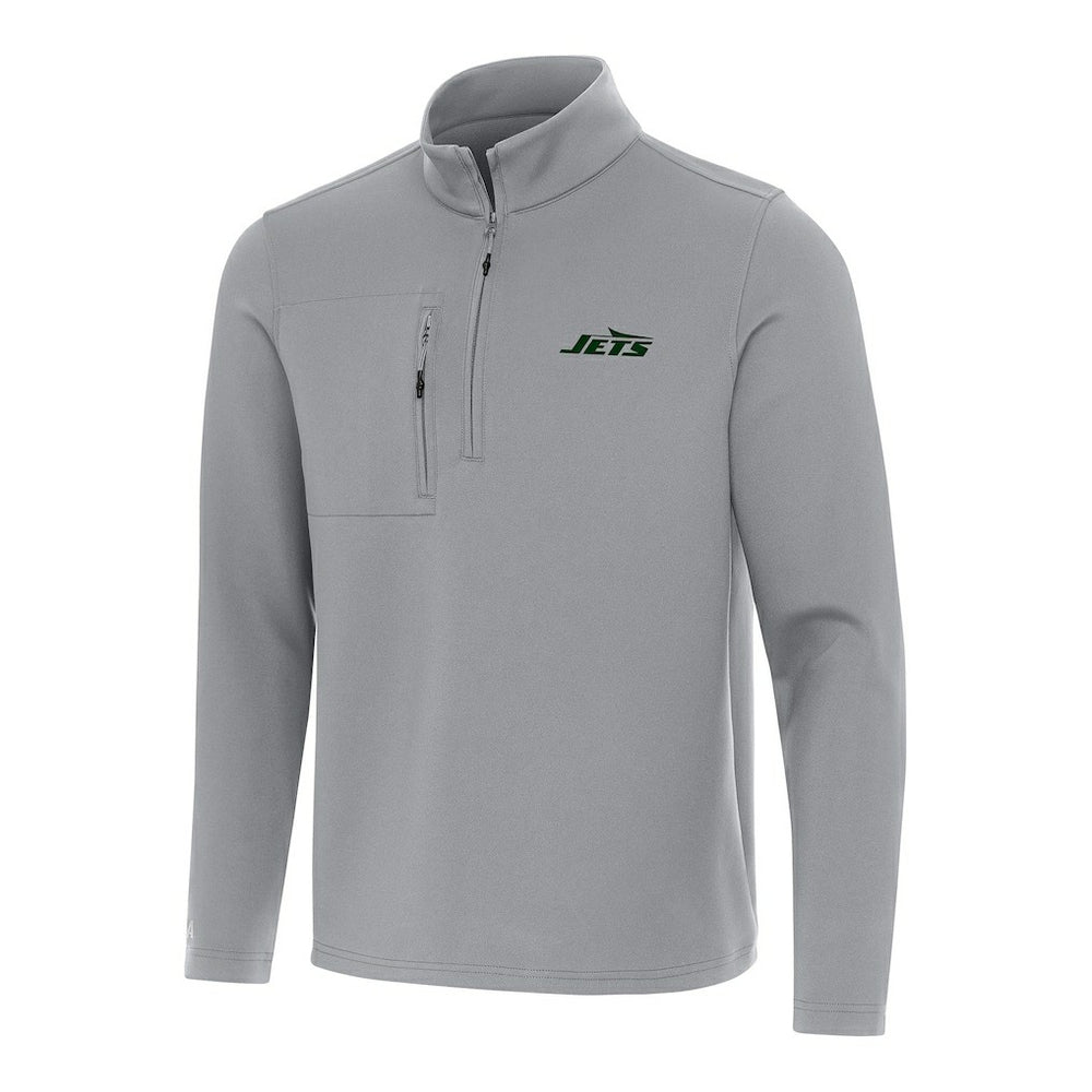 New York Jets  Antigua Insider Quarter-Zip Pullover Top
