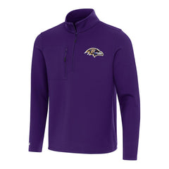 Baltimore Ravens  Antigua Insider Quarter-Zip Pullover Top