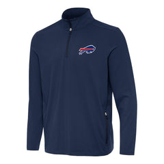 Buffalo Bills  Antigua Perilous Quarter-Zip Pullover Top