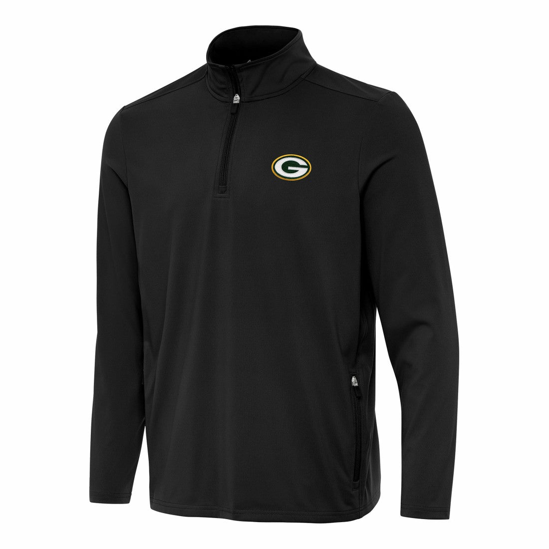 Green Bay Packers  Antigua Perilous Quarter-Zip Pullover Top