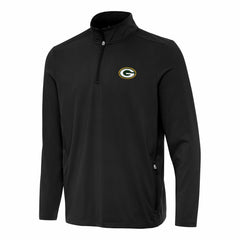 Green Bay Packers  Antigua Perilous Quarter-Zip Pullover Top