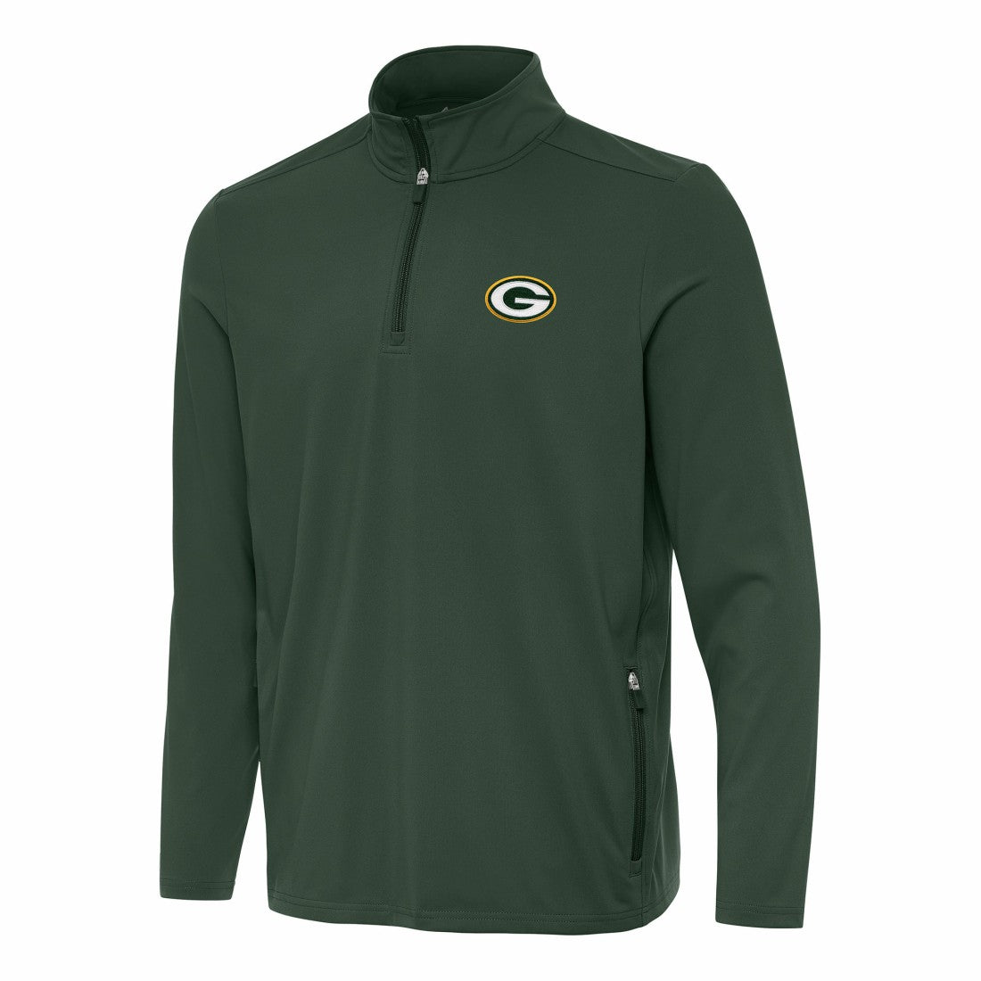Green Bay Packers  Antigua Perilous Quarter-Zip Pullover Top