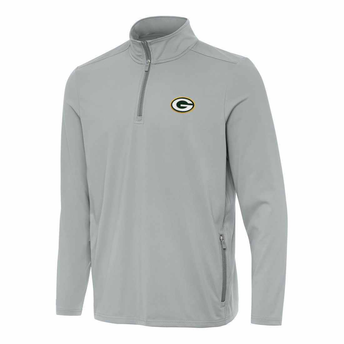 Green Bay Packers  Antigua Perilous Quarter-Zip Pullover Top