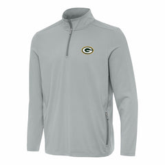Green Bay Packers  Antigua Perilous Quarter-Zip Pullover Top