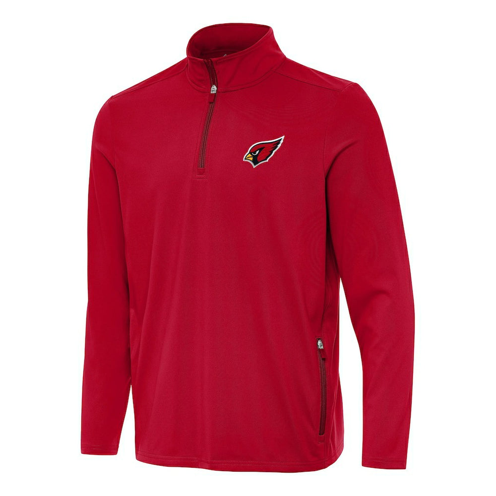 Arizona Cardinals  Antigua Perilous Quarter-Zip Pullover Top
