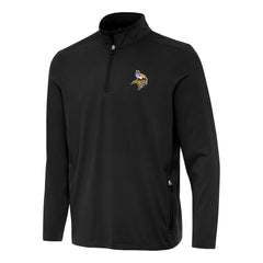 Minnesota Vikings  Antigua Perilous Quarter-Zip Pullover Top