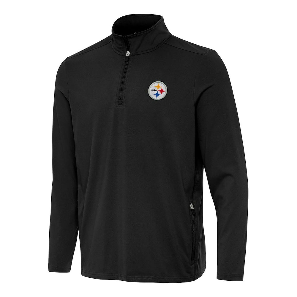 Pittsburgh Steelers  Antigua Perilous Quarter-Zip Pullover Top