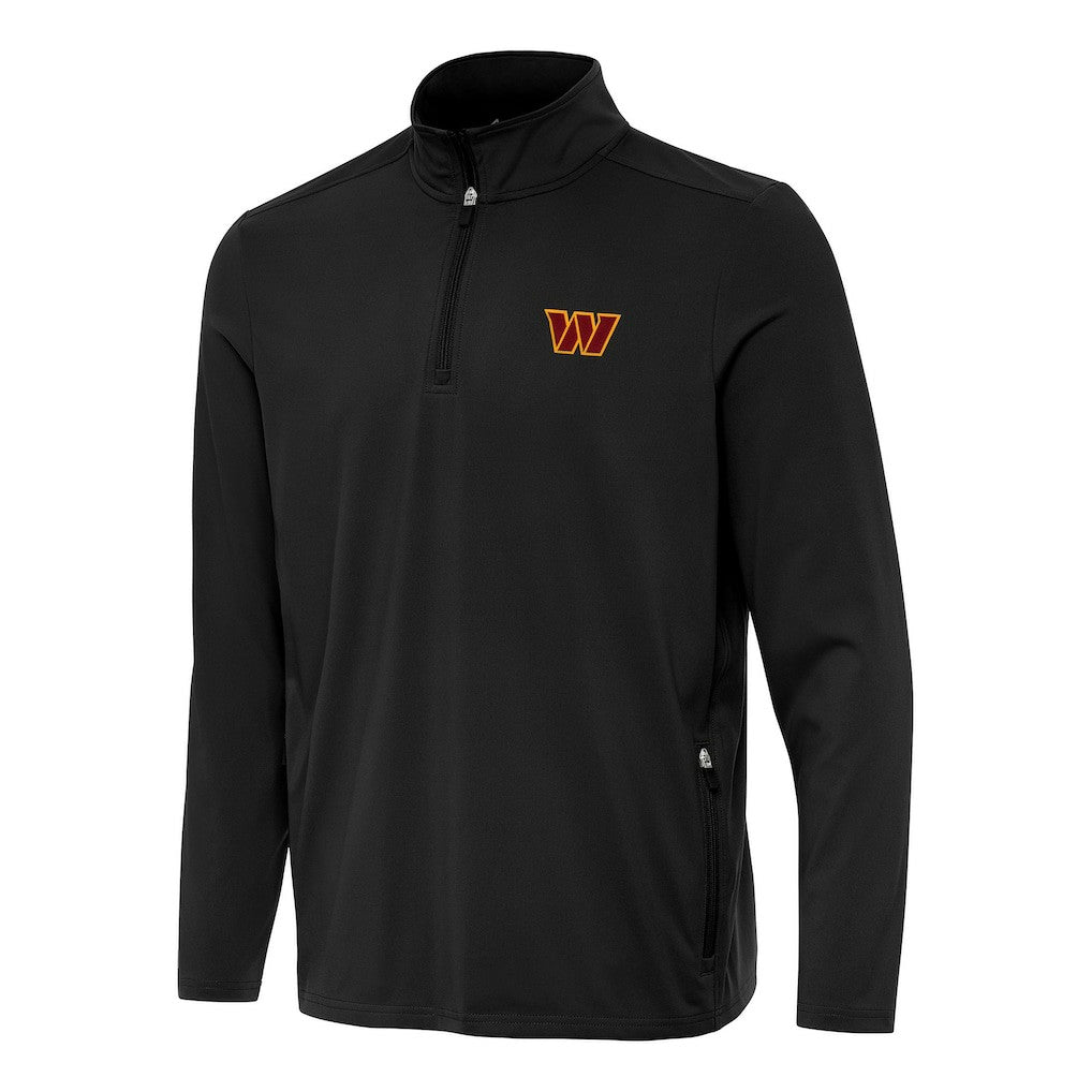 Washington Commanders  Antigua Perilous Quarter-Zip Pullover Top