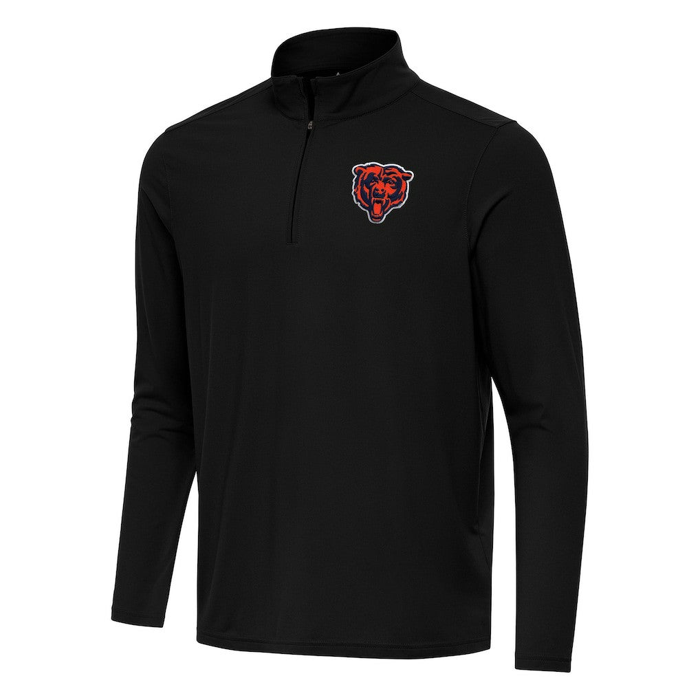 Chicago Bears  Antigua Intent Quarter-Zip Pullover Top
