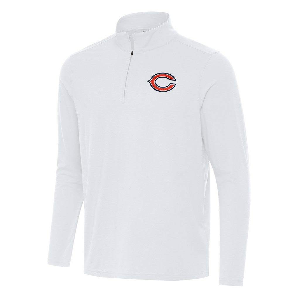 Chicago Bears  Antigua Intent Quarter-Zip Pullover Top