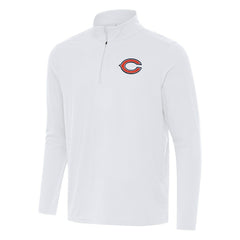 Chicago Bears  Antigua Intent Quarter-Zip Pullover Top