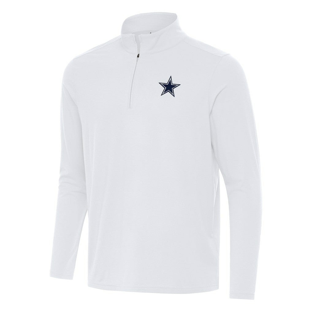 Dallas Cowboys  Antigua Intent Quarter-Zip Pullover Top