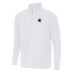 Dallas Cowboys  Antigua Intent Quarter-Zip Pullover Top