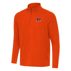 Cincinnati Bengals  Antigua Intent Quarter-Zip Pullover Top