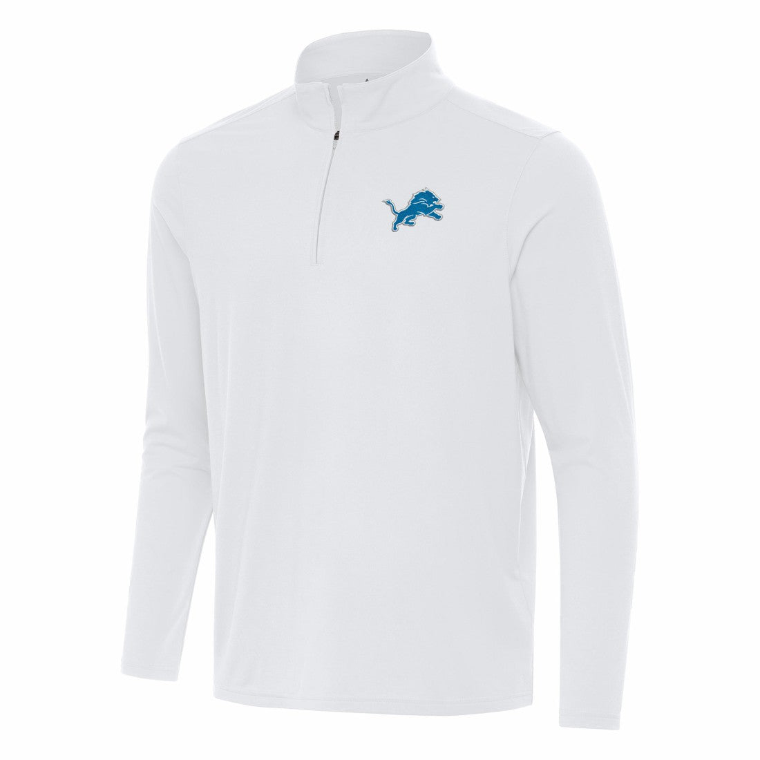 Detroit Lions  Antigua Intent Quarter-Zip Pullover Top