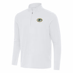 Green Bay Packers  Antigua Intent Quarter-Zip Pullover Top
