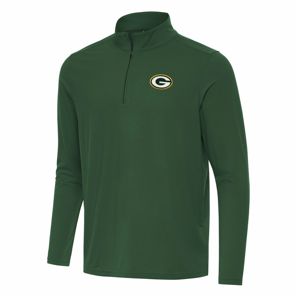 Green Bay Packers  Antigua Intent Quarter-Zip Pullover Top
