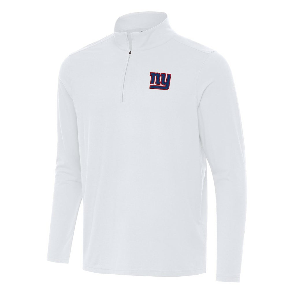 New York Giants  Antigua Intent Quarter-Zip Pullover Top
