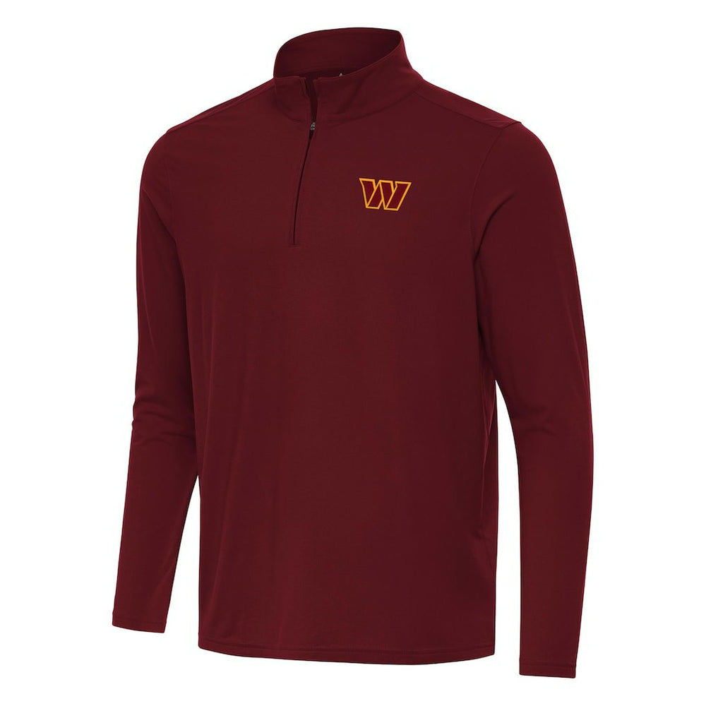 Washington Commanders  Antigua Intent Quarter-Zip Pullover Top