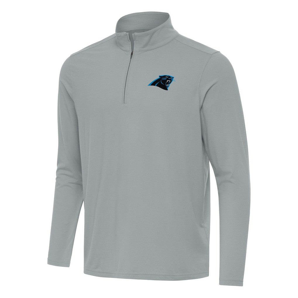 Carolina Panthers  Antigua Intent Quarter-Zip Pullover Top