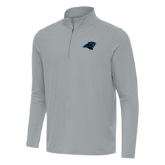 Carolina Panthers  Antigua Intent Quarter-Zip Pullover Top