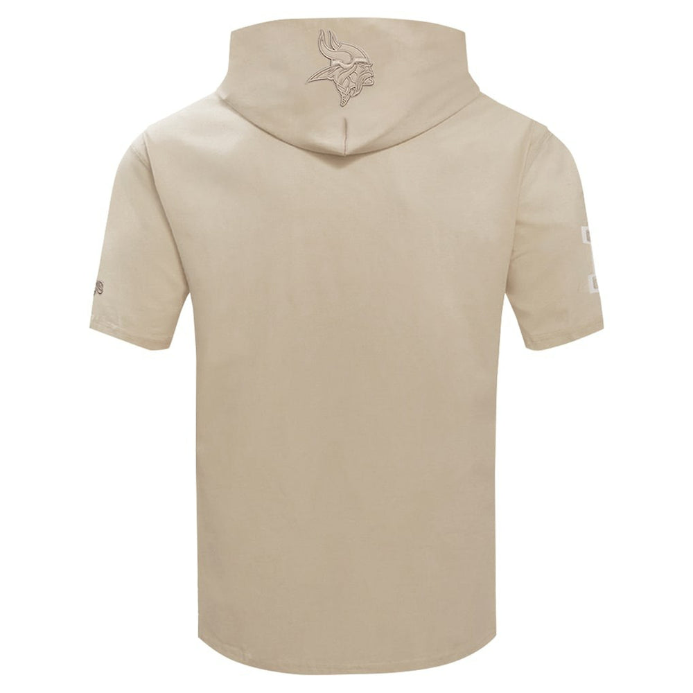 Minnesota Vikings  Pro Standard Neutrals Capsule Short Sleeve Pullover Hoodie