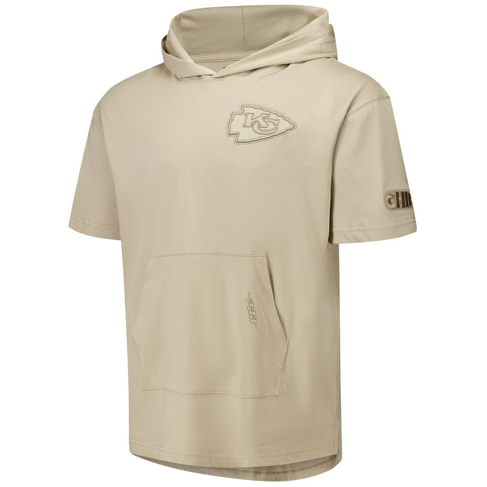 Kansas City Chiefs  Pro Standard Neutrals Capsule Short Sleeve Pullover Hoodie